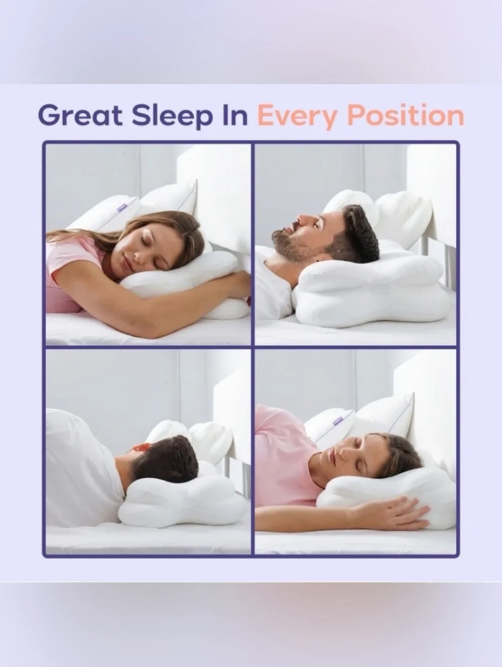 NEW Mellow Cloud ☁️ Align Pillow Regular Size with Pillowcase - Picture 6 of 9